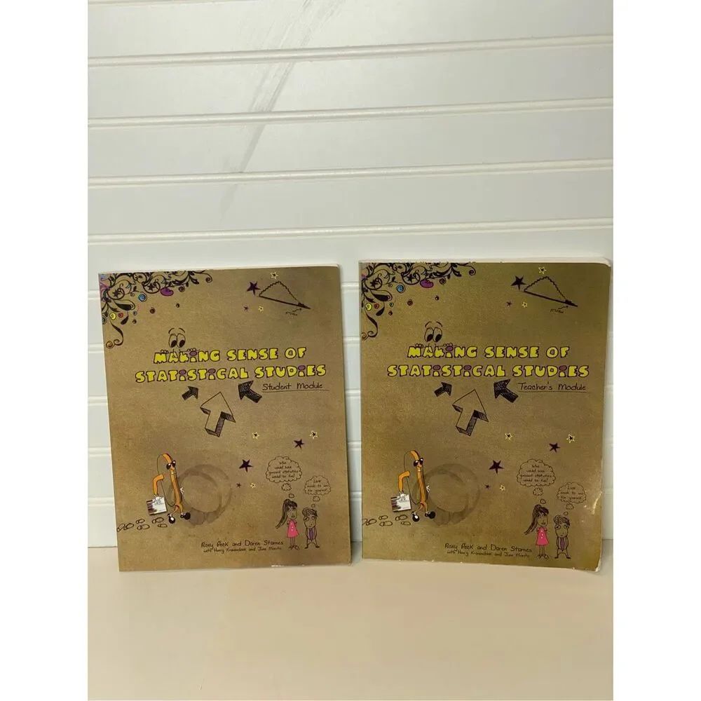 Making Sense of Statistical Studies 2 Book- Student’s and Teacher’s Modules  Rox